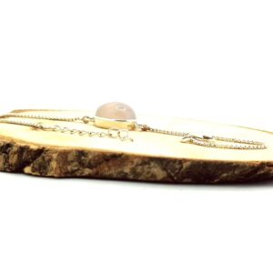 Silver Moonstone Bracelet-1