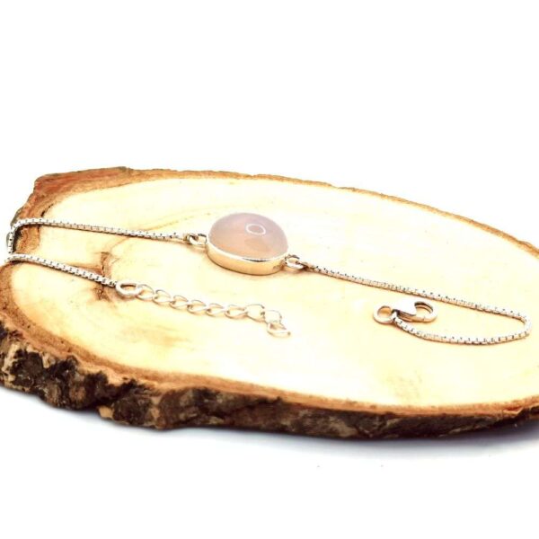 silver moonstone bracelet-2