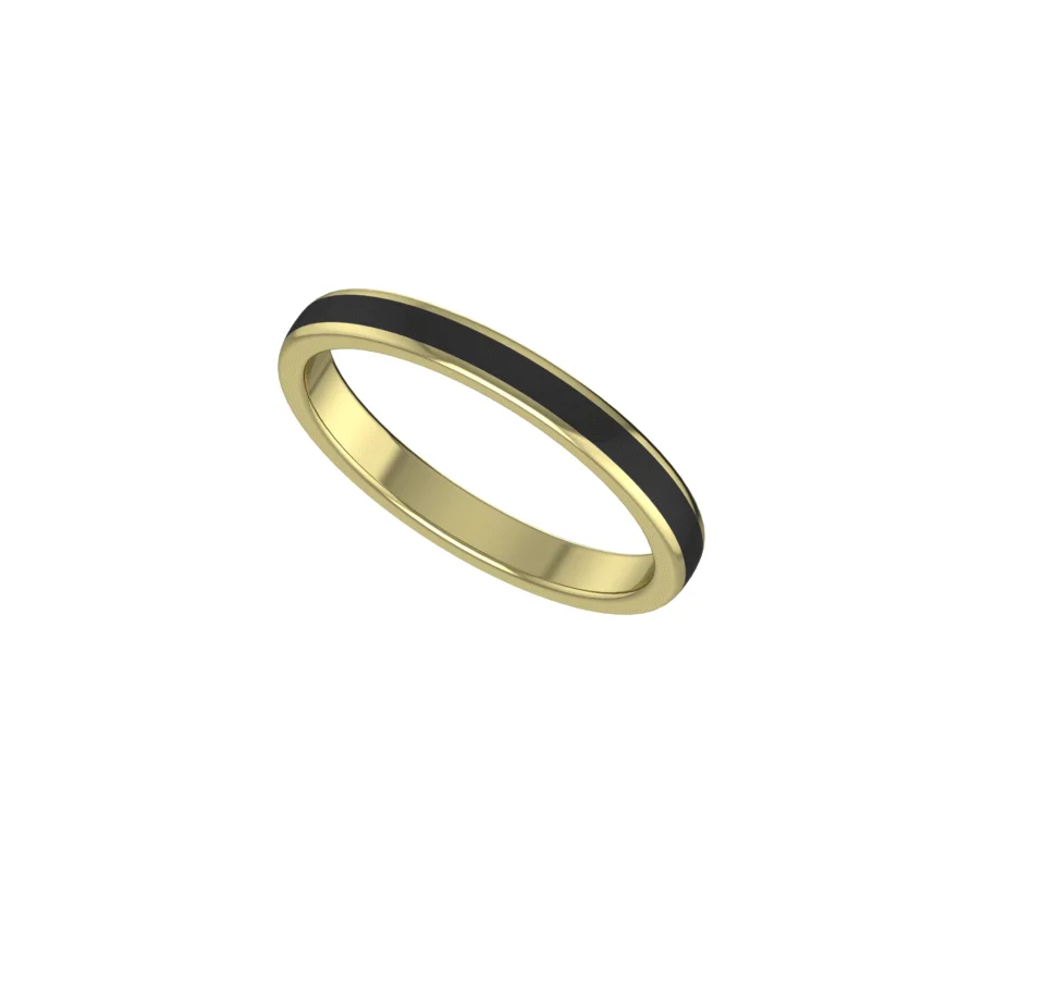 Silver Colors Of Joy Enamel Ring
