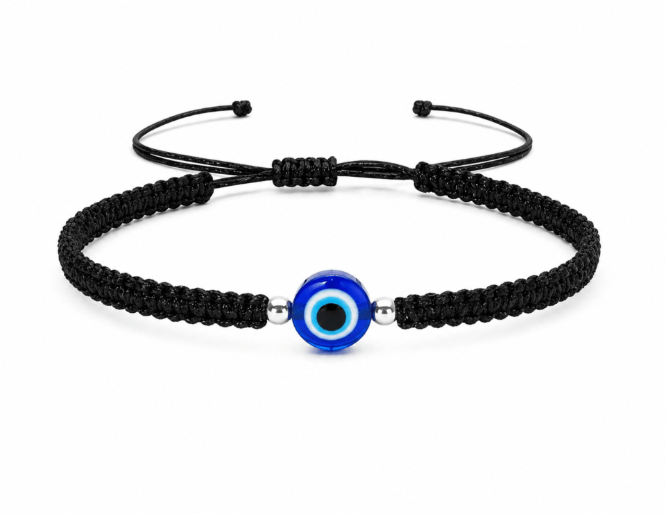 925 Silver Evil Eye Thread Bracelet