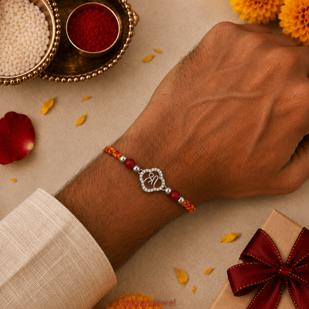 925 Sterling Silver Shri Rakhi